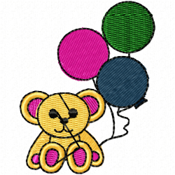 Kids And Toys Embroidery Design 12